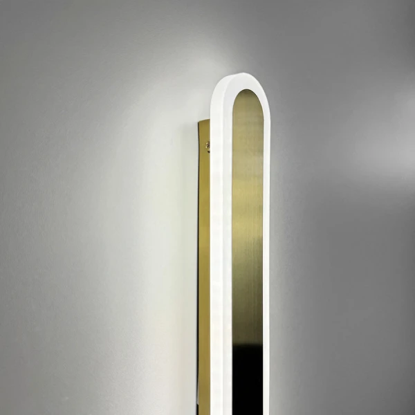 Бра лінійне Line.F 20Вт 4000K латунний 3939_7302 - Фото 3