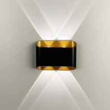 Line.F W 044 4Вт 4000K чорний;бронзовий 3875_7233. Настінний світильник