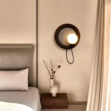 Line.F A 166D G9 чорний 3906_7269. Бра