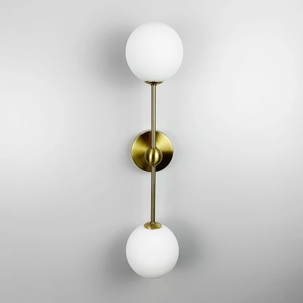 Настінний світильник (бра) Line.F G9 латунний 2993_6165 - Фото 10