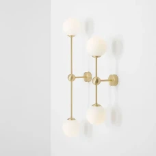 Line.F G9 латунний 2993_6165. Бра