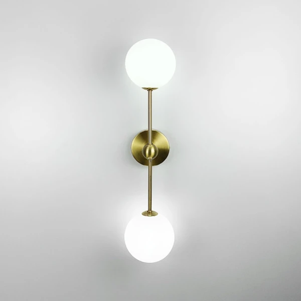 Настінний світильник (бра) Line.F G9 латунний 2993_6165 - Фото 9