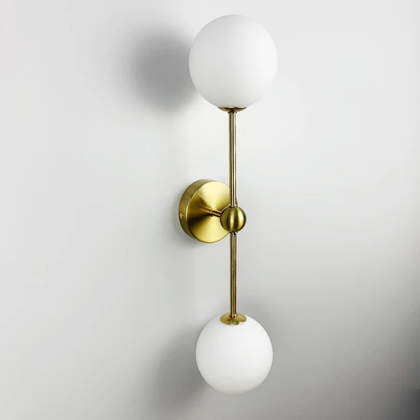 Настінний світильник (бра) Line.F G9 латунний 2993_6165 - Фото 8