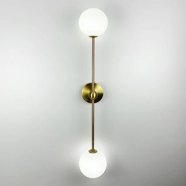 Настінний світильник (бра) Line.F G9 латунний 2993_6165 - Фото 2