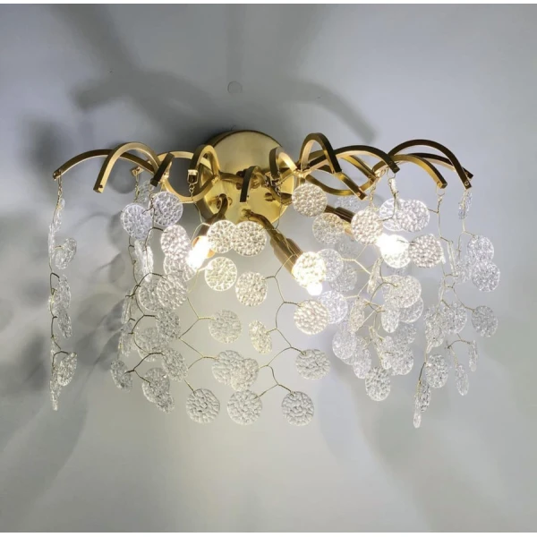 Настінний світильник (бра) Line.F Y 28 G9 золотий 688_964 - Фото 3