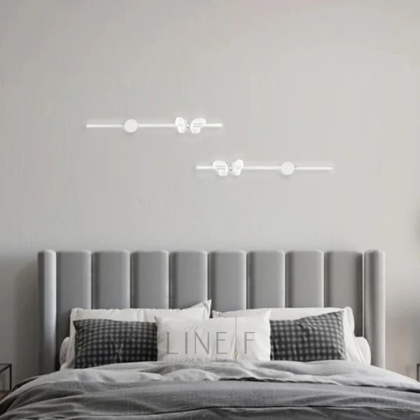 Лінійне бра Line.F C 18 WH 9Вт 4000K білий 77_96 - Фото 2