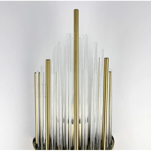 Настінний світильник (бра) Line.F J 881 AB E14 латунний 937_1391 - Фото 6