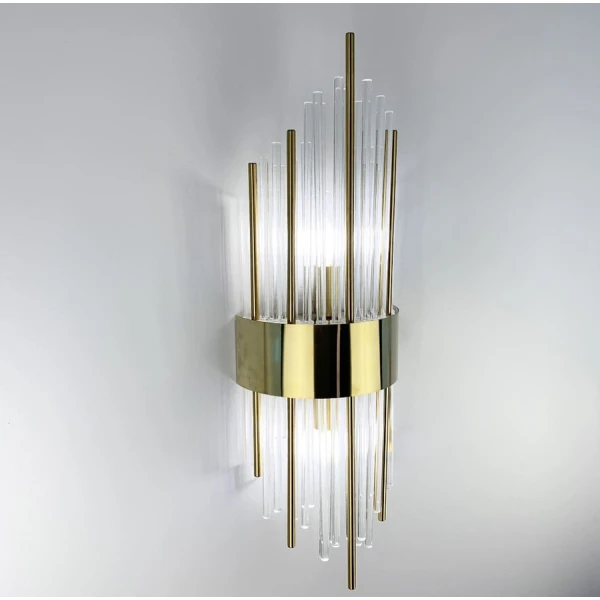 Настінний світильник (бра) Line.F J 881 AB E14 латунний 937_1391 - Фото 5