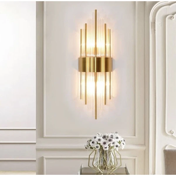 Настінний світильник (бра) Line.F J 881 AB E14 латунний 937_1391 - Фото 3