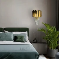 Line.F G9 золотий 2527_5583. Бра