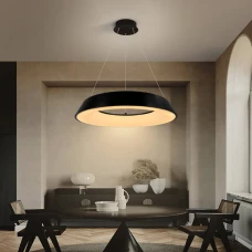 Line.F 1015-500 P 55Вт 3000–4500–6000K чорний 3086_6309. Люстра підвісна