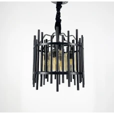 Line.F E27 чорний 1568_2366. Люстра підвісна