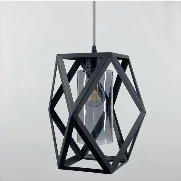 Підвісний світильник Line.F 12172 E27 чорний 1045_1584 - Фото 5