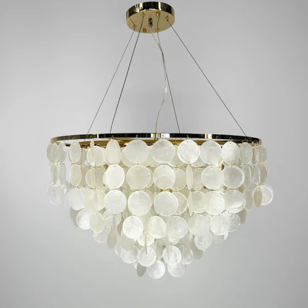 Люстра класична Line.F 1537 GD E14 золотий 3203_6449 - Фото 10