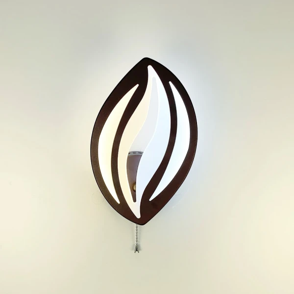 Настінний світильник (бра) Line.F A 2325 13Вт 3000–4500–6000K коричневий 1891_2871 - Фото 3