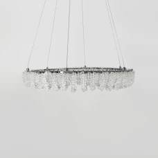 Line.F 33038 50Вт 3000–4500–6000K сірий (хром) 4079_7446. Люстра кришталева