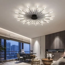 Line.F MJ 198 BK 22Вт 4000K чорний 4109_7477. Люстра пристельова