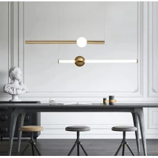 Line.F A 248-900 16Вт 4000K латунний 1009_1524. Світильник лінійний