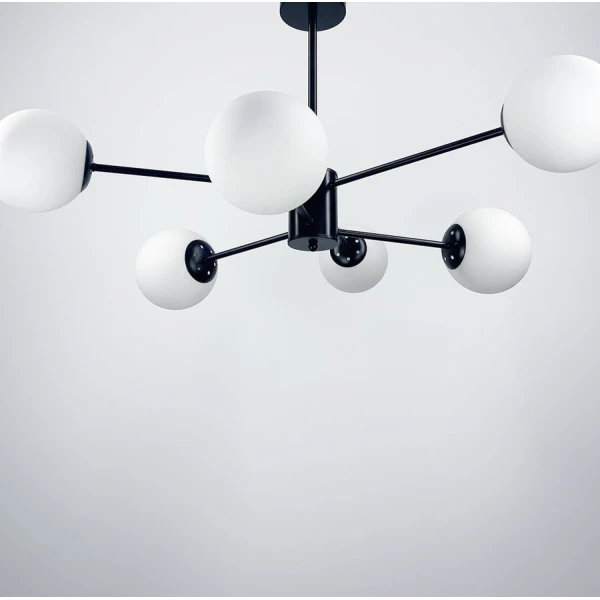 Сучасна люстра Line.F CD 111 BK E27 чорний 188_272 - Фото 7