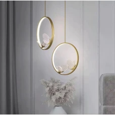 Line.F D 1201 17Вт 4000K золотий 729_1041. Світильник підвісний