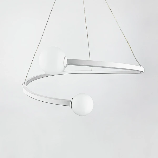 Підвісна люстра Line.F 901-600 WT G9;24Вт 3000–4500–6000K білий 2474_6661 - Фото 6