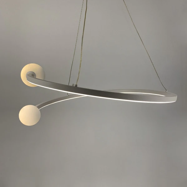 Підвісна люстра Line.F 901-600 WT G9;24Вт 3000–4500–6000K білий 2474_6661 - Фото 4