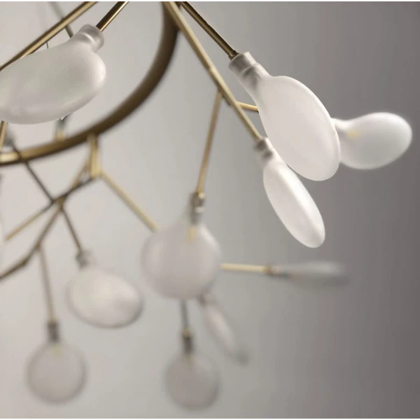 Сучасна люстра Line.F H 686 GD G4; 4000K золотий 799_1180 - Фото 3