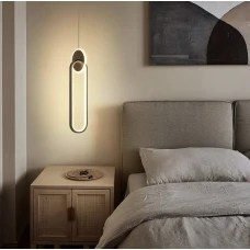 Line.F j 207 12Вт 4000K чорний 1708_2564. Світильник підвісний