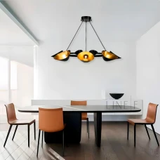 Line.F G9 чорний 3245_6524. Люстра підвісна