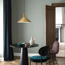 Line.F MJ 174-350 E27 латунний 3328_6619. Світильник підвісний