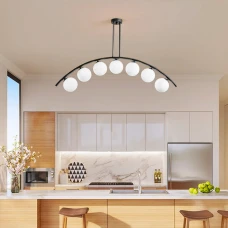 Line.F MJ 80 AB G9 чорний 2528_5584. Люстра сучасна