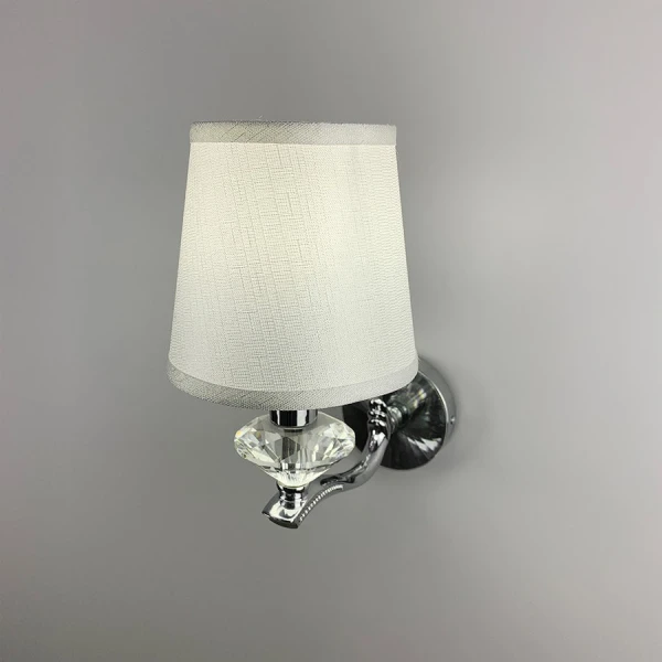 Настінний світильник (бра) Line.F E14 сірий (хром) 2962_6121 - Фото 7