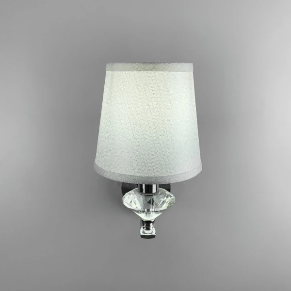 Настінний світильник (бра) Line.F E14 сірий (хром) 2962_6121 - Фото 6