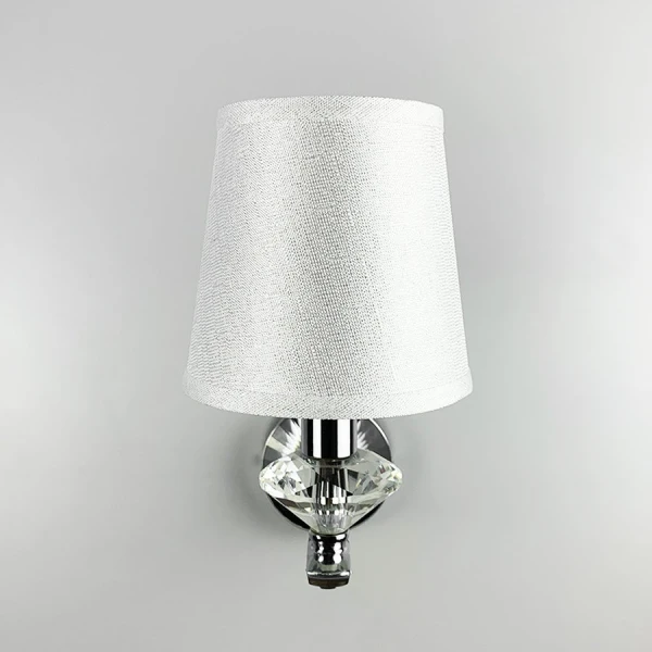 Настінний світильник (бра) Line.F E14 сірий (хром) 2962_6121 - Фото 5