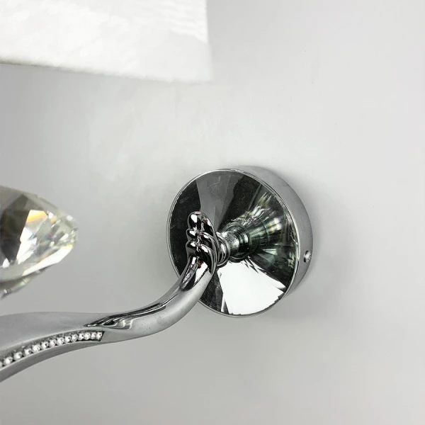 Настінний світильник (бра) Line.F E14 сірий (хром) 2962_6121 - Фото 4