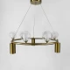 Сучасна люстра Line.F SG 46 E27 латунний 2524_5580