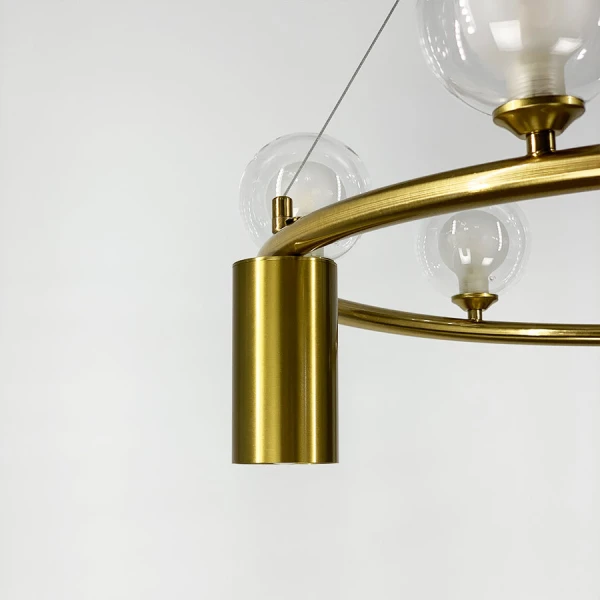 Сучасна люстра Line.F SG 46 E27 латунний 2524_5580 - Фото 7