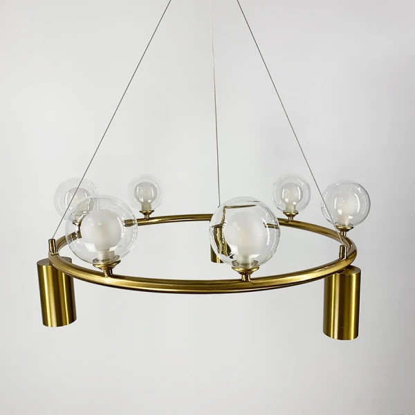 Сучасна люстра Line.F SG 46 E27 латунний 2524_5580 - Фото 5