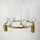Сучасна люстра Line.F SG 46 E27 латунний 2524_5580