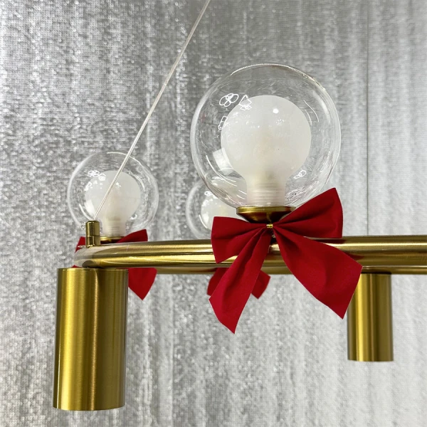 Сучасна люстра Line.F SG 46 E27 латунний 2524_5580 - Фото 3