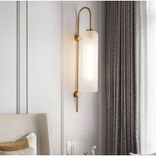 Line.F 101/1 E27 латунний 12_16. Бра