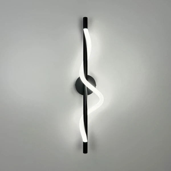 Бра лінійне Line.F W 202 8Вт 4000K чорний 4142_7510 - Фото 2