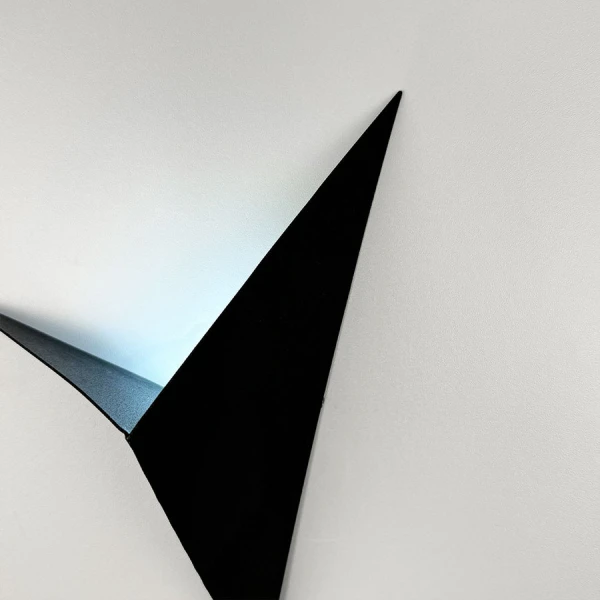 Настінний світильник (бра) Line.F 2Вт 3000–4500–6000K чорний 4094_7461 - Фото 2