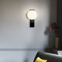 Line.F WB 18/1 G9 чорний 3216_6465. Бра