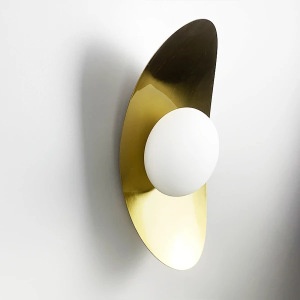 Настінний світильник (бра) Line.F G9 латунний 2994_6167 - Фото 4