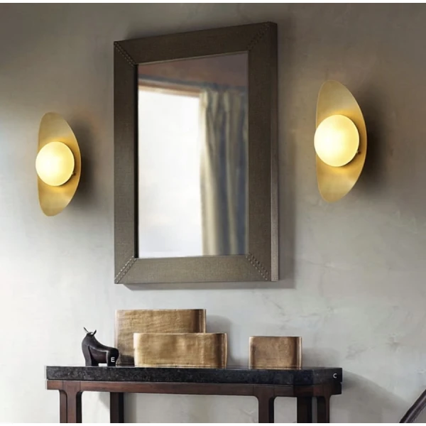 Настінний світильник (бра) Line.F G9 латунний 2994_6167 - Фото 3