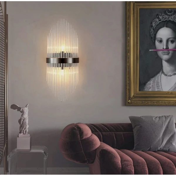 Настінний світильник (бра) Line.F J 881 BK E14 чорний 1137_1761 - Фото 2