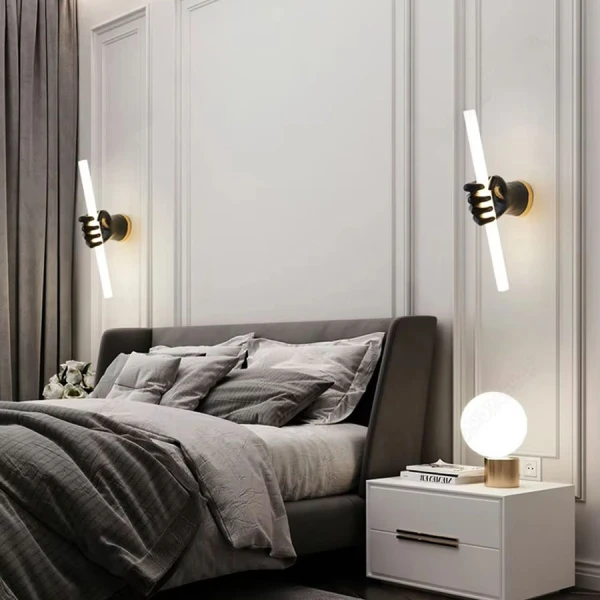 Бра лінійне Line.F 9Вт 4000K чорний 3892_7253 - Фото 4