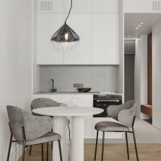 Line.F 0632/1 E27 чорний 2858_6001. Світильник підвісний