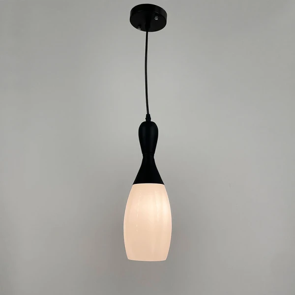 Підвісний світильник Line.F 11299 E27 чорний 3600_6922 - Фото 7